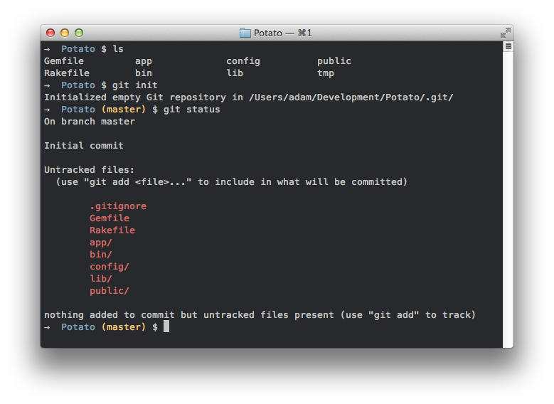 best place for git repos on mac